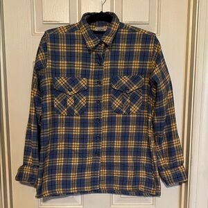 Vintage L.L. Bean Timberline Plaid Flannel Men's Shirt